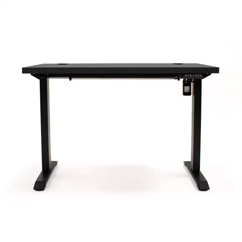 Electric Sit/Stand Desk, Height Adjustable 30"-45", Laminate Surface, 35 lb Capacity